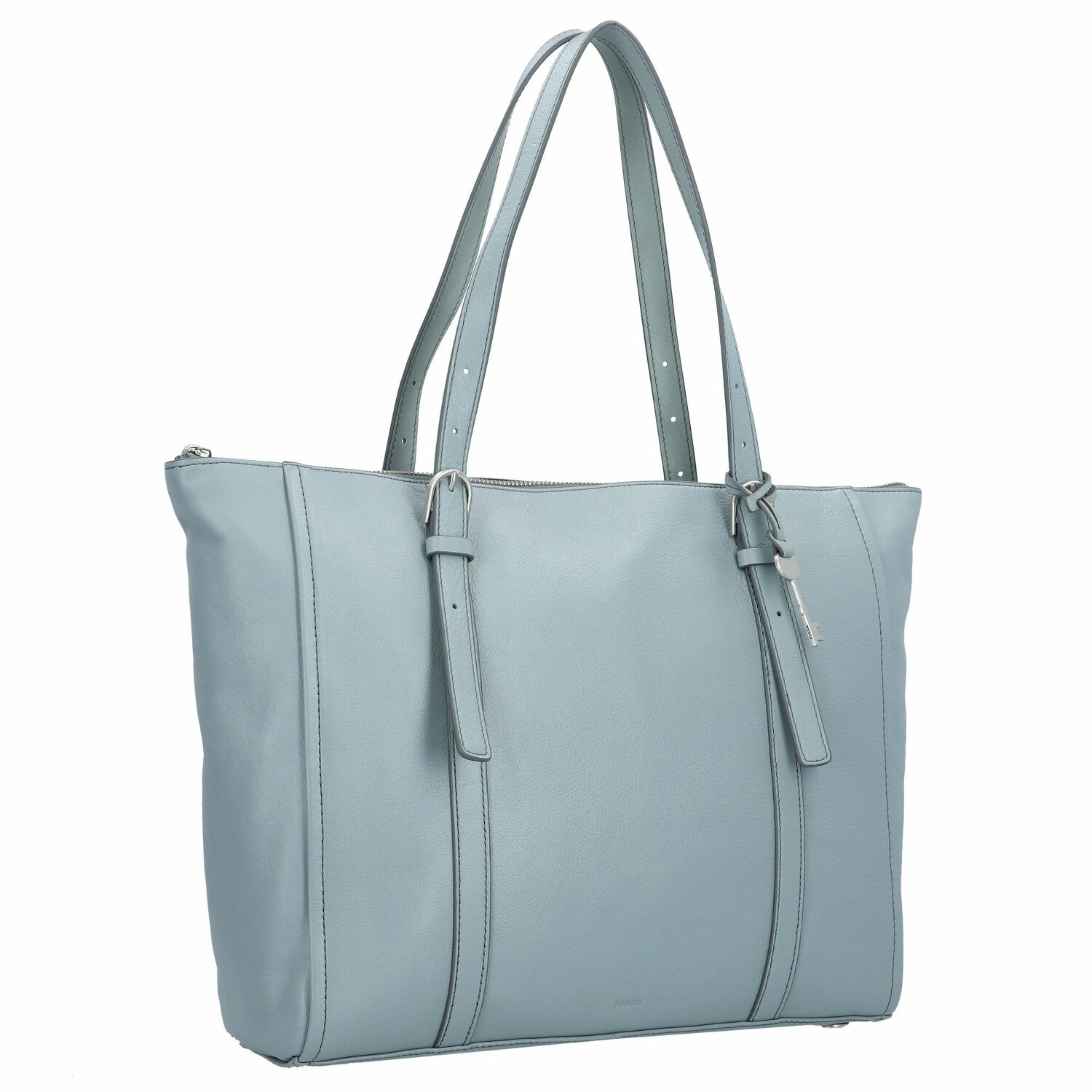 Fossil Carlie Shopper Bag Leather 34 cm blau | kup w Bagaze.pl
