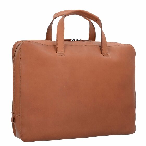 Jost Futura Briefcase Leather 38 cm Komora na laptopa