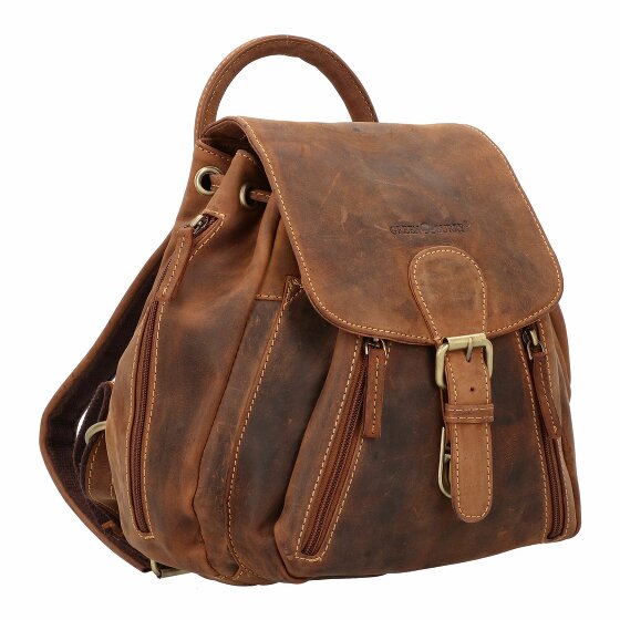 Greenburry Vintage City Backpack Leather 25 cm