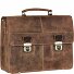  Vintage XL Briefcase Leather 40 cm Model brown