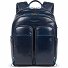  Blue Square Revamp Backpack RFID Leather 39 cm Laptop Compartment Model blue